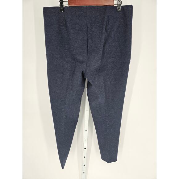 Chicos Women's Navy Pull-On Stretch Ankle Pants Size 2.5 - Picture 4 of 4